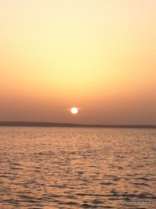 Sunset on Lake Livingston